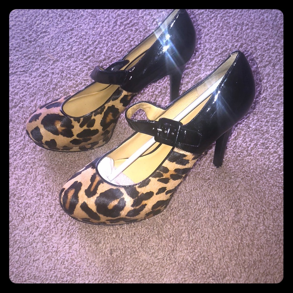 Nine West Leopard Print Shoe